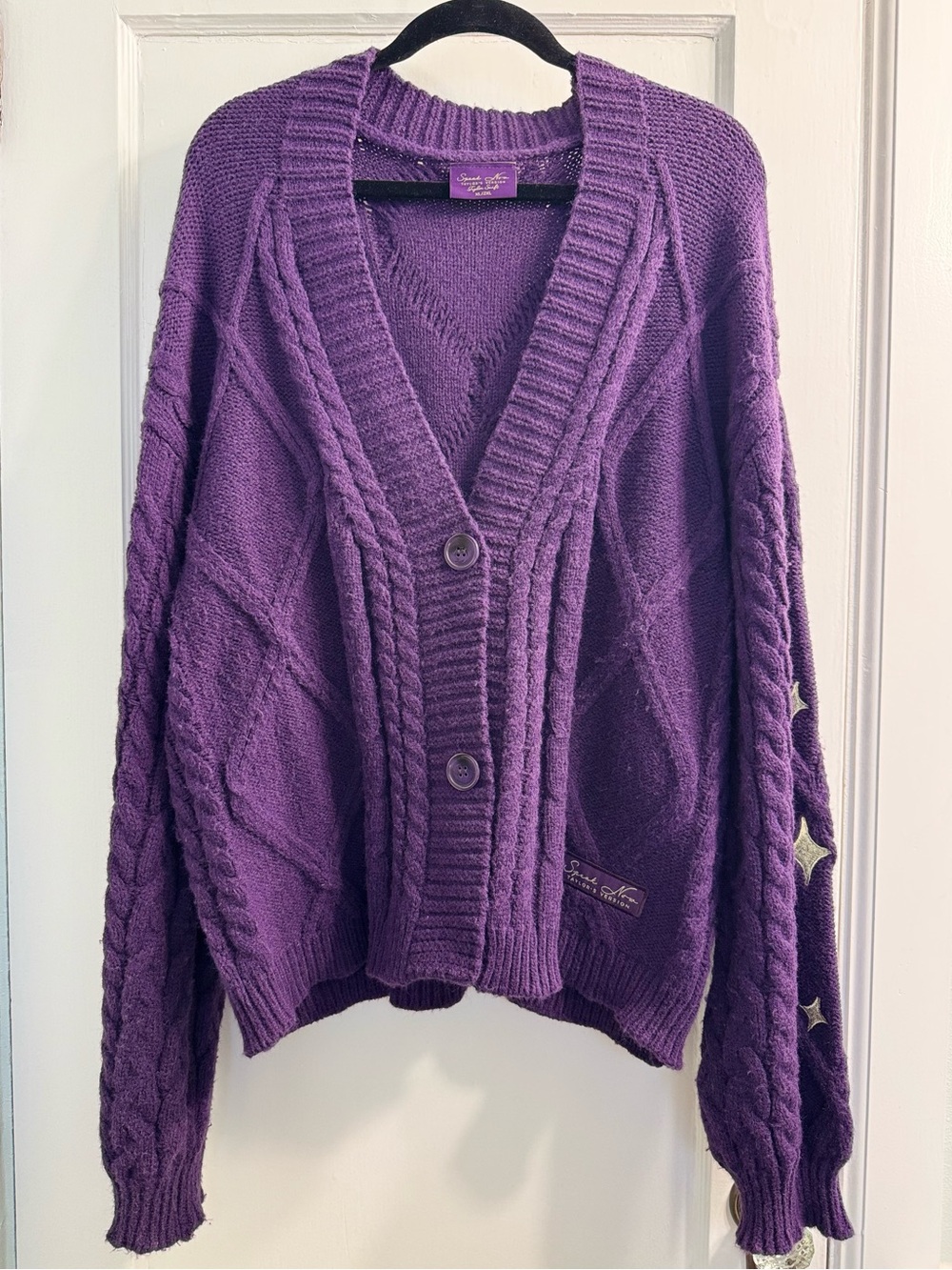 OFFICIAL Taylor Swift Speak Now (Taylor’s Version) Purple Cardigan XL/2XL